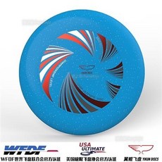 夏之星 嚴選 WFDF翼鯤Yikun專業極限飛盤 175g比賽團隊飛盤 戶外運動飛碟送袋, 極浪透天藍, 1個