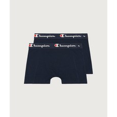 매장정품 CHAMPION 남성 스크립트 로고 드로즈 2PACK Navy CHPM252EIIN035NV 292392