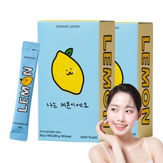 뚜띠프루티 나는 레몬이에오 유기농 레몬즙, 2개, 280ml