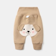 MiniMiracles Store 寶寶嬰兒純棉高腰護肚長褲 立體動物造型多款可選