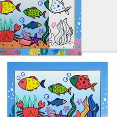 바다그림 만들기 바다만들기키트