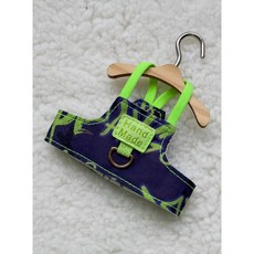 鸚鵡外出飛行服 外出牽引衣 防飛 遛鳥神器, 1個, 塗鴉,和尚