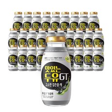 맛있는두유GT 고소한 검은콩깨 병, 200ml, 30개