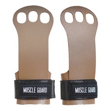 MUSCLE GUARD 皮革手掌握把 CrossFit Grip 小握把 1 套