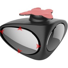 운전용보조미러 자동차사각지대거울 차량사이드백미러거울, 조수석 화이트