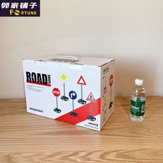 소형 신호등 모형 조명 71cm 자동 색상변경 안전교육 도로 표지판, 교통 도로 표지판