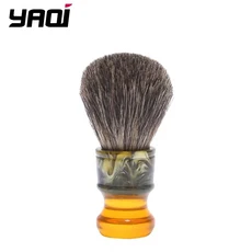 YAQI 22MM Sagrada Familia 100% 순수 오소리 머리 손잡이 남성용 습식 면도 브러쉬, 01 R1730-B
