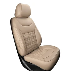 스즈키 스위프트 이그니스 SX4 그랜드 에스쿠도 키자시 S-크로스 비타라 알리비오 자동차 시트 커버 맞춤, 01 인조 가죽, 01 사계절, 07 1PC-Beige