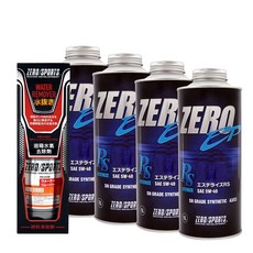ZERO 零 玩家運動版潤滑油保養組5W-40，引擎保護、提升燃油效率、延長引擎壽命, 1個