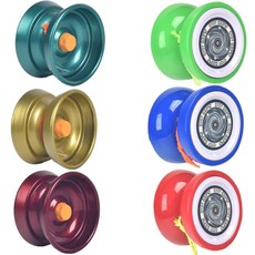 요요 장난감 메탈요요 어린이 잘올라오는 스피드 요요줄 초등학생 캠핑 놀이 놀거리 완구, 1-3. 메탈 / 그린