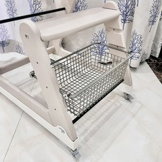Stokke 餐椅收納盒套件, 金屬收納筐 - 灰色, 1個