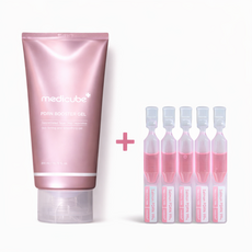 메디큐브 에이지알 피디알엔 부스터젤 300ml + Saloon PDRN 99% 핑크원데이 세럼 1.5mlx5