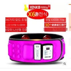 허리덜덜이 슬리밍 뱃살, 충전식 X6 레드, 기본 모델명/품번