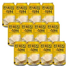 롯데칠성음료 잔치집식혜, 340ml, 12개