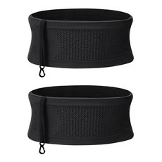 모노치 키체인 러닝벨트 고탄력 밴드타입, 2개, 윈드블랙