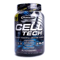 MUSCLETECH 肌酸配方運動保健粉 黑莓味, 1.4kg, 1罐