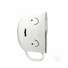 다용도대접 캐릭터 스텐면기 화이트