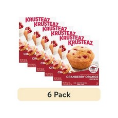 크루스티즈 크랜베리 오렌지 머핀 믹스 527g 6개