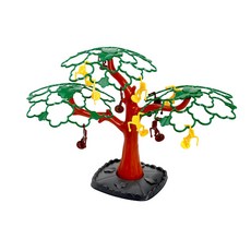 KesB 원숭이 나무에걸기 2304 게임 생일 선물 지능 장난감 발달 완구 유아, 1개