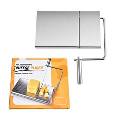 不銹鋼切菜器 芝士切片機 鵝肝火腿奶酪切片機 多功能廚房切片神器, 芝士切（彩盒裝）, 1個