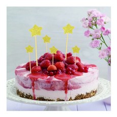 파티용 케이크장식 별모양픽, 개 (1개입)