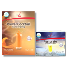 독일피엠 파워칵테일450g+리스토레이트202g + 정품입증영수증 증정(유통기한 2026년10~12월까지 )최신제조, 1.2세트, 752.1kg
