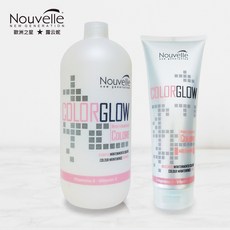 Nouvelle 露云妮 果羅維他命E全效護色髮浴+髮膜組合 義大利進口沙龍專業髮品, 1個