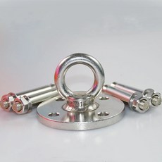 【Rising】P3競技版懸掛式訓練繩 訓練帶 拉力繩 彈力繩 瑜珈繩 阻力帶 TRX 健身器材 懸吊 瑜珈墊, 1個, 不可旋轉固定盤