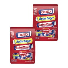 Nestle 雀巢 綜合迷你巧克力棒組 90入裝, 2盒, 1.017kg