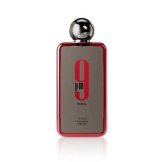 Afnan 9 PM Rebel Unisex Eau De Parfum 3.4 Fl. Oz, 1개, 100ml