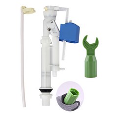 [요일테크] 대림바스 투피스 양변기 볼탑 필밸브 모두 호환가능 높이 조절 필밸브 + 스패너, 1세트, 화이트