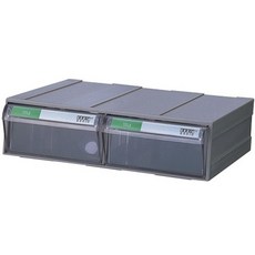 ca502 다용도 서류 보관함 2칸 부품함 데스크 정리함 서류정리함 소품정리함 다용도사물함