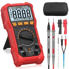 Neoteck 디지털 멀티미터 6000카운트 TRMS 20A NCV 오토레인지 백라이트