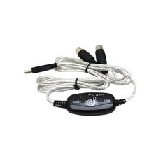 USB MIDI Cable Converter PC to Music Keyboard Window Win Vista XP Mac OS X