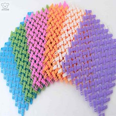 부루샵 논슬립 바닥매트 1P 욕실바닥매트 베란다퍼즐매트, 핑크, 핑크, 1개