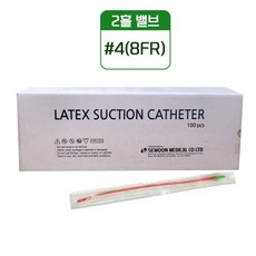 모완비 세운 석션카테터 2홀밸브 #4 (8FR), 100개