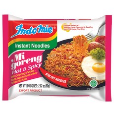 인도미 미고랭 핫 앤 스파이시 라면 80g, 5개