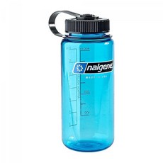 114819 Nalgene 트라이탄 와이드 마우스 BPA프리 물병 블루 16oz