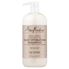 Shea Moisture 初榨椰子油日常保濕洗髮精 所有髮質適用, 1個, 1L