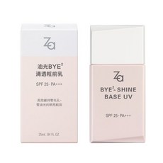 Za 油光BYE²清透粧前乳 SPF25 PA+++ 25ml, 1個