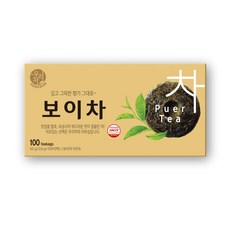 우리차 보이차, 0.6g, 100개입, 1개