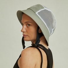 구김스 UV차단 방수 물놀이 아웃도어 스포츠 메쉬 서프 서핑햇 +카탈로그포함, 그레이(GREY)