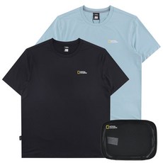 매장정품 내셔널지오그래픽 유니 메이스 기능성 2PACK 티셔츠 N265UPA010 419