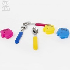 풀드림몰 코끼리 스푼 휴대용스푼, 파랑