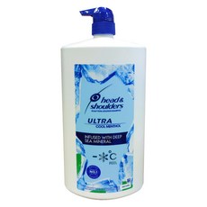헤드앤숄더 울트라 쿨멘솔 샴푸, 1.8L, 2개