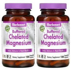 블루보넷 킬레이트 마그네슘 120개입, 2개, 120정