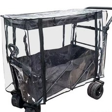 露營手推車防雨罩通用型，露營推車配件遮雨棚，折疊手推車拉車必備, 1個, 遮雨罩