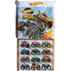 Hot Wheels 트럭 1:64 스케일 다이캐스트 장난감 12개 세트 (스타일은 다를 수 있음), 12-Pack Ultimate Chaos