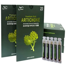 비엣고 베트남 프리미엄 골드 무설탕 아티초크앰플 5박스(100개입), 100개, 10ml