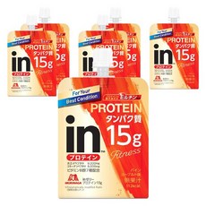 모리나가 인 젤리 프로틴 단백질 15g 파인 요구르트 맛, 150g, 6개